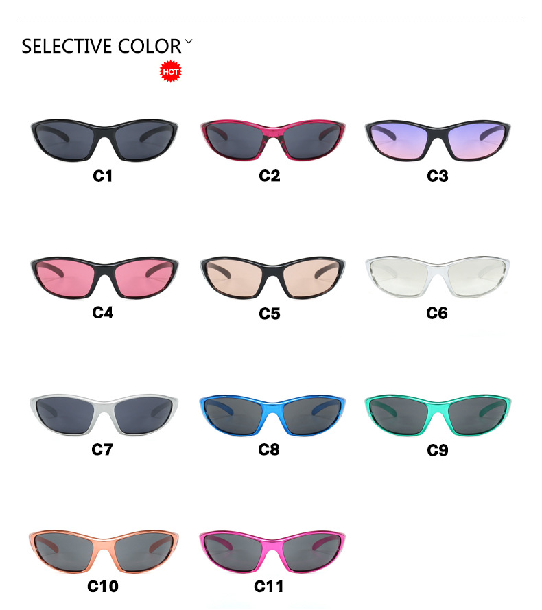 European and American futuristic tech sunglasses, Y2K millennium sunglasses, retro and high-end sunglasses for girls, street style for women pic 6