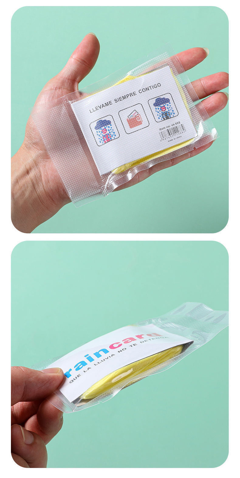 2024新款时尚雨衣大人儿童户外旅游漂流便携式连体雨衣现货批发详情10