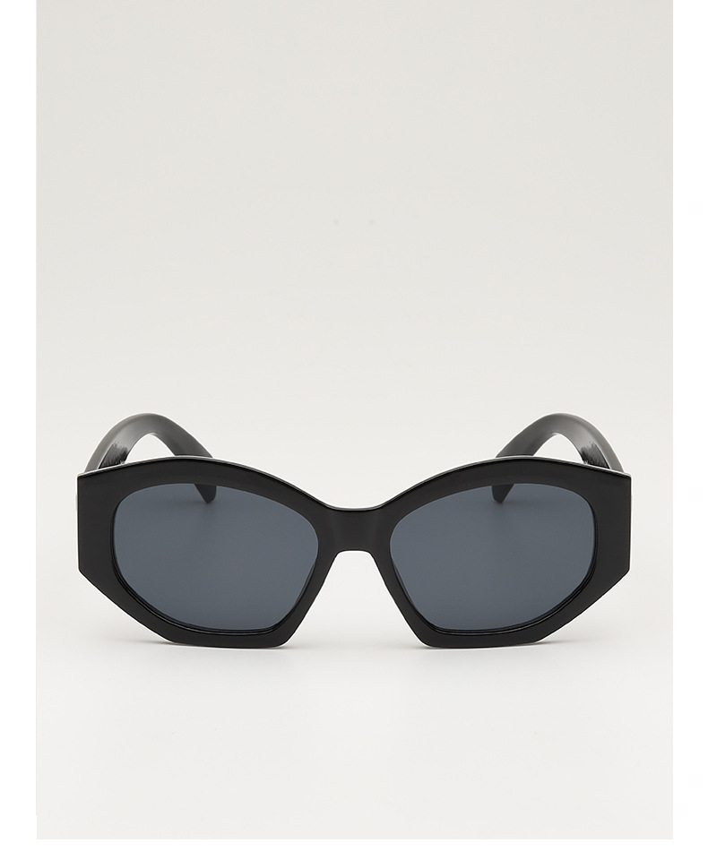 Retro triumph snow sunglasses for women, a new type of high-end oval angular sunglasses for sun protection and shading pic 7