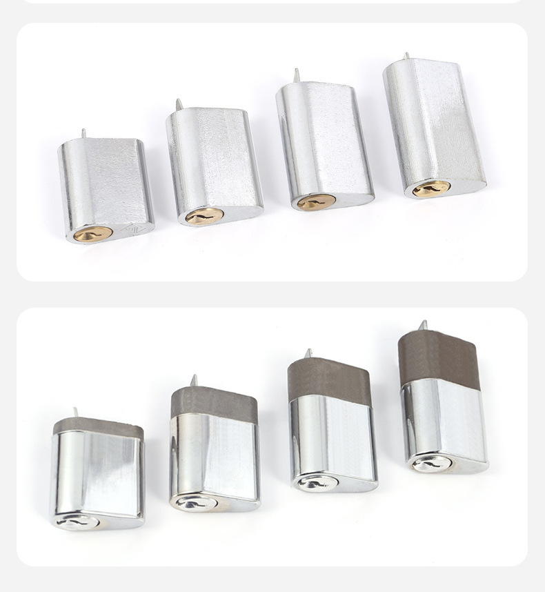 Fireproof door lock core, fire door lock core, pipe well lock, short lock core, safety door passage lock core, escape copper lock core pic 11
