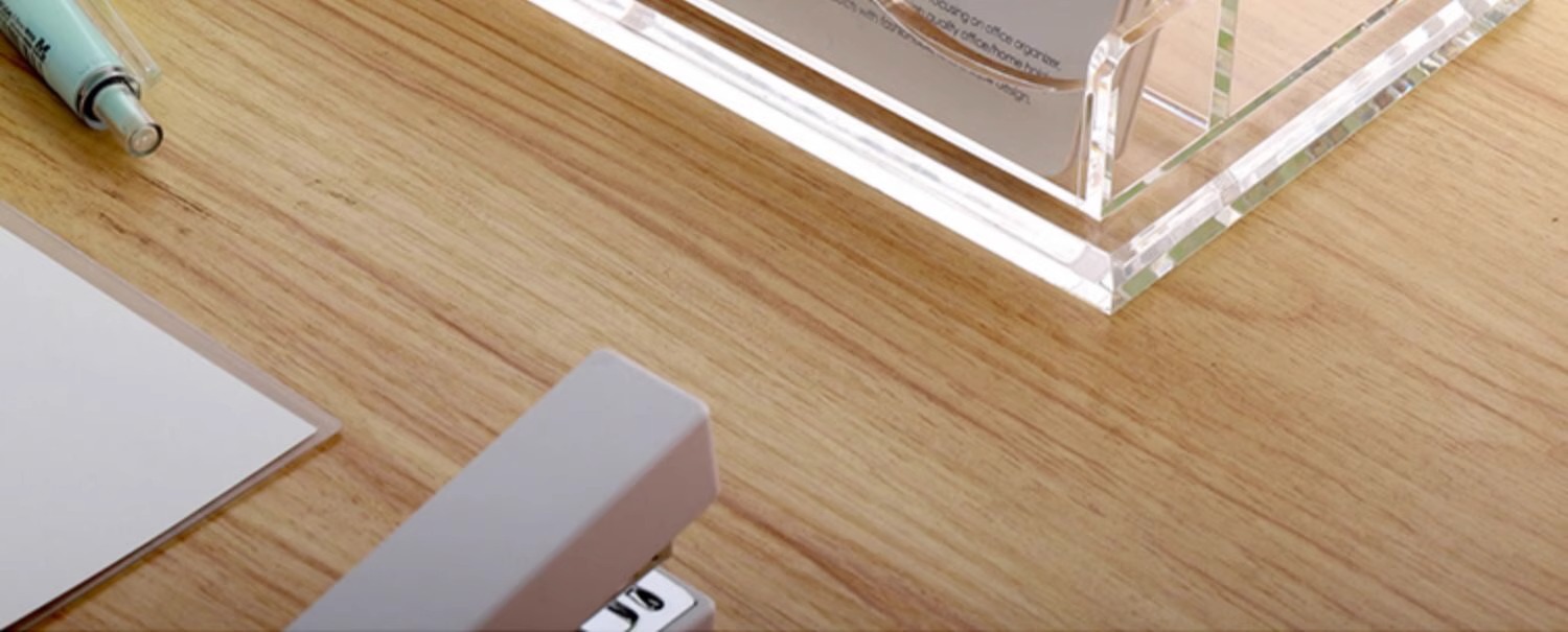 Acrylic business card stand, creative business multi-layer business card storage box, acrylic business card box cross-border wholesale and customization pic 6