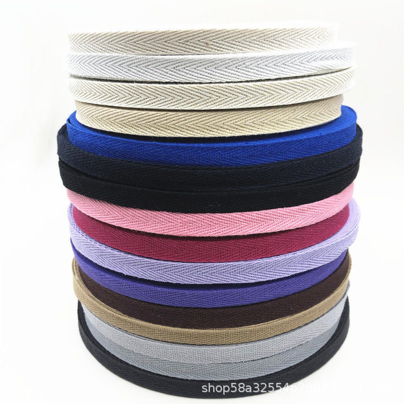 全新料丙纶PP600D幼坑纹美国纹织带现货箱书背包肩带提手切割加工详情4