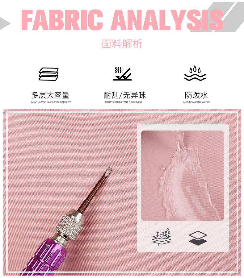 A new dry-wet separated luggage bag and a large-capacity multi-functional portable fitness bag that can be stored in a suitcase with a pull handle pic 4