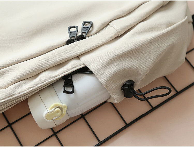 双肩包男日系百搭大容量大学生背包轻便简约初中高中生上课书包女详情11