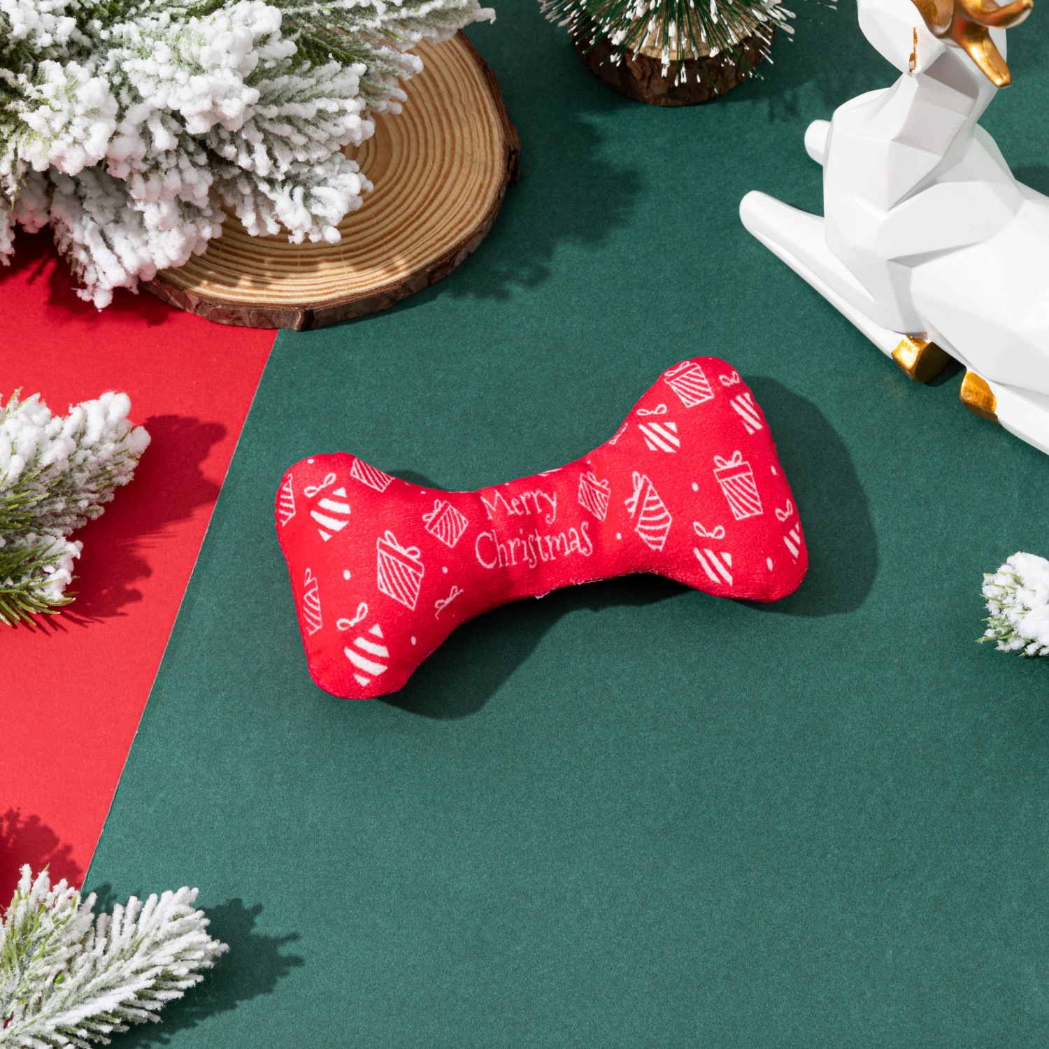 跨境爆款圣诞狗玩具含BB叫可发声耐抓咬不易吞食圣诞圣诞宠物玩具详情22