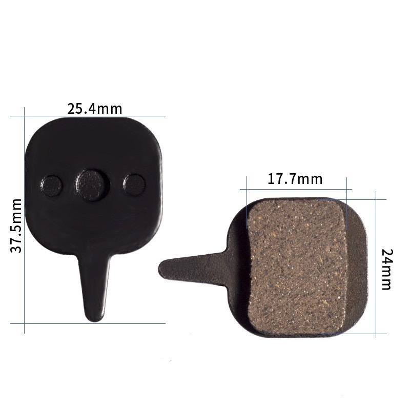 Mountain bike disc brake pads, bicycle brake pads, pins, resin disc brake pads, brake pads, cycling accessories pic 17