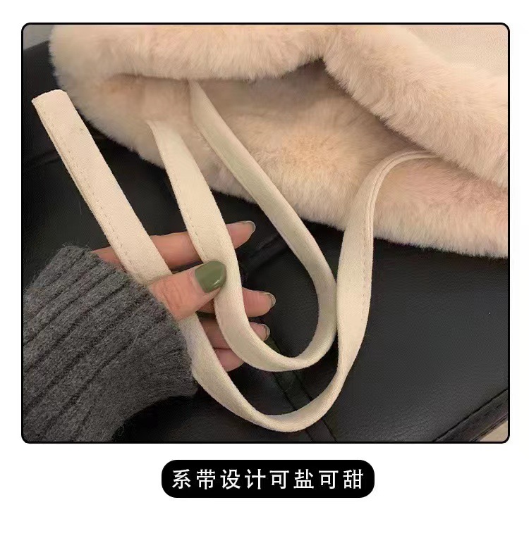 蒙古帽毛绒渔夫帽子秋冬女保暖骑车绑带防风毛茸茸盆帽冷帽毛线帽详情17