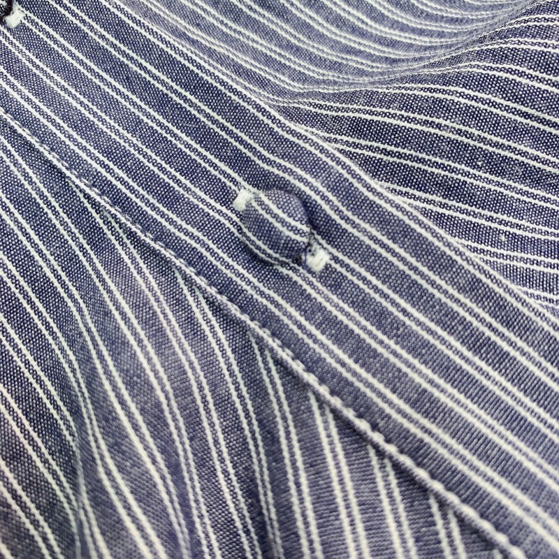 现货UNSP一字肩花边条纹短袖衬衫女2025夏季新款气质收腰显瘦上衣详情14