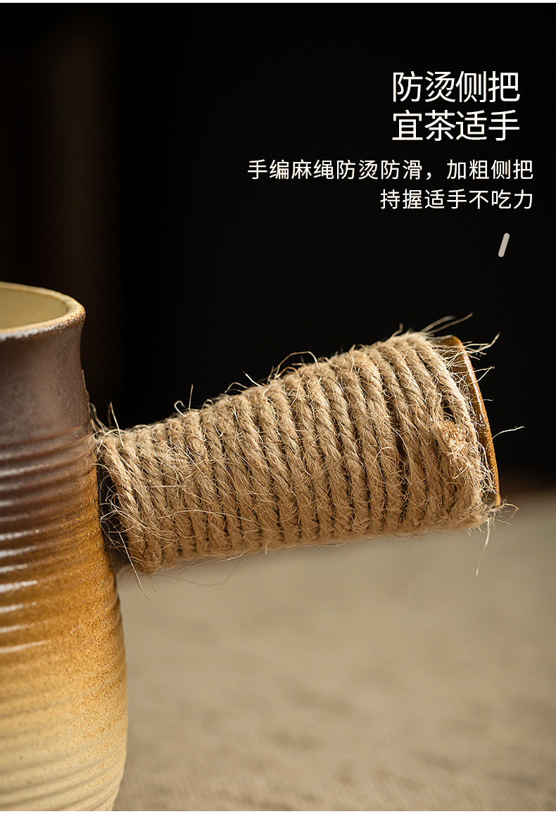 A complete set of electric ceramic stove for indoor household tea brewing, a set of flower tea sets, a glass teapot with hair pic 20