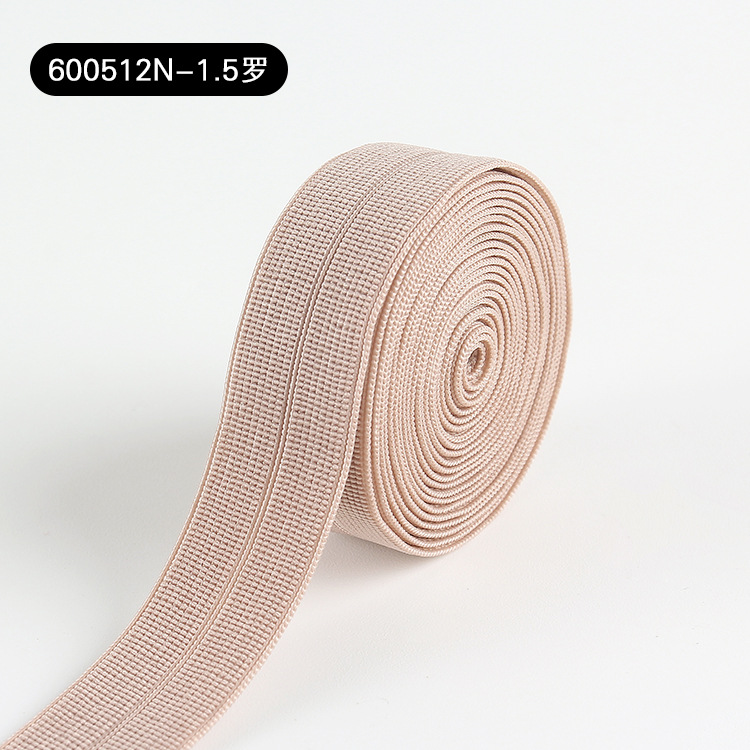 Factory direct sales: 2.0 threaded edge high-elasticity elastic band underwear, bras, down jackets, webbing weaving pic 12