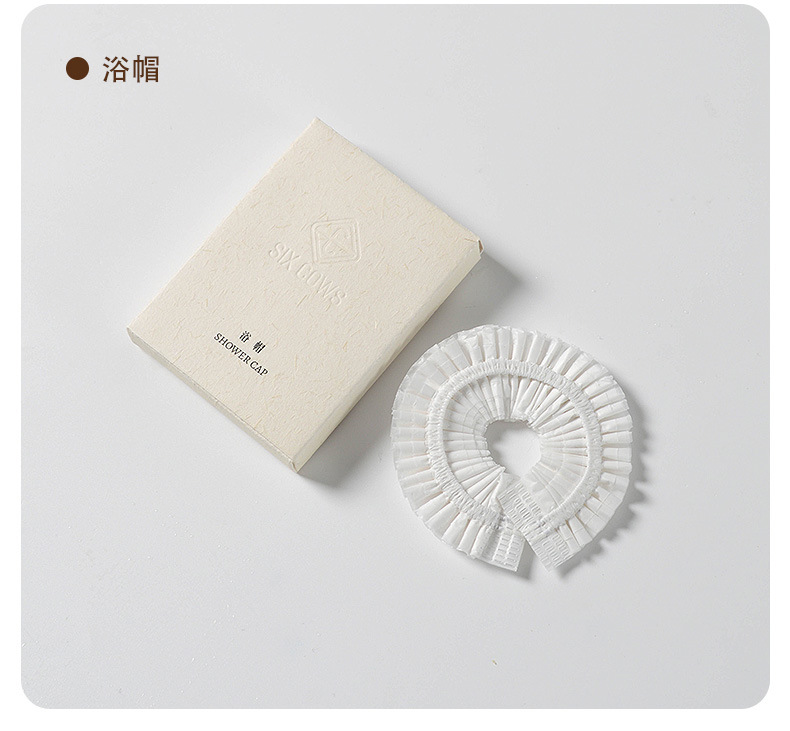 Wholesale of disposable toiletry sets for star hotels, high-end toothbrushes, toothpaste, shower caps, razors, and slippers for homestays and hotels. High-quality and affordable disposable hotel supplies sets pic 11