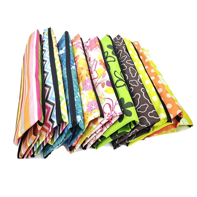Wholesale towing bags, supermarket shopping carts, folding wheel bags, household hand-held portable towing carts, shopping bags pic 3