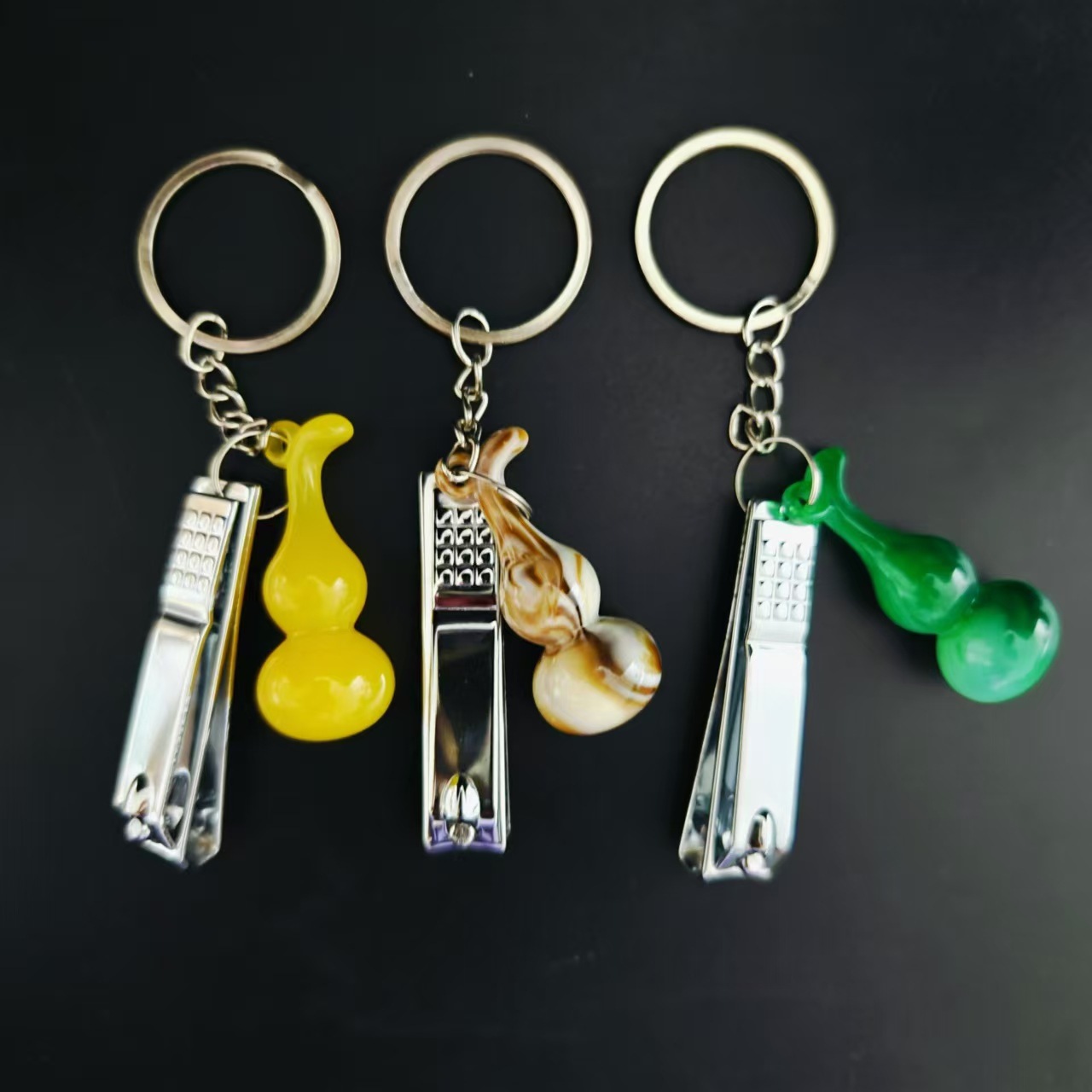 【 Doorway 】 Keychain of gourd nail clippers 100 yuan per pack 2000 yuan per piece. Keychain of gourd nail clippers, portable nail clippers, portable accessories with keychain, nail clippers 1 yuan wholesale pic 2