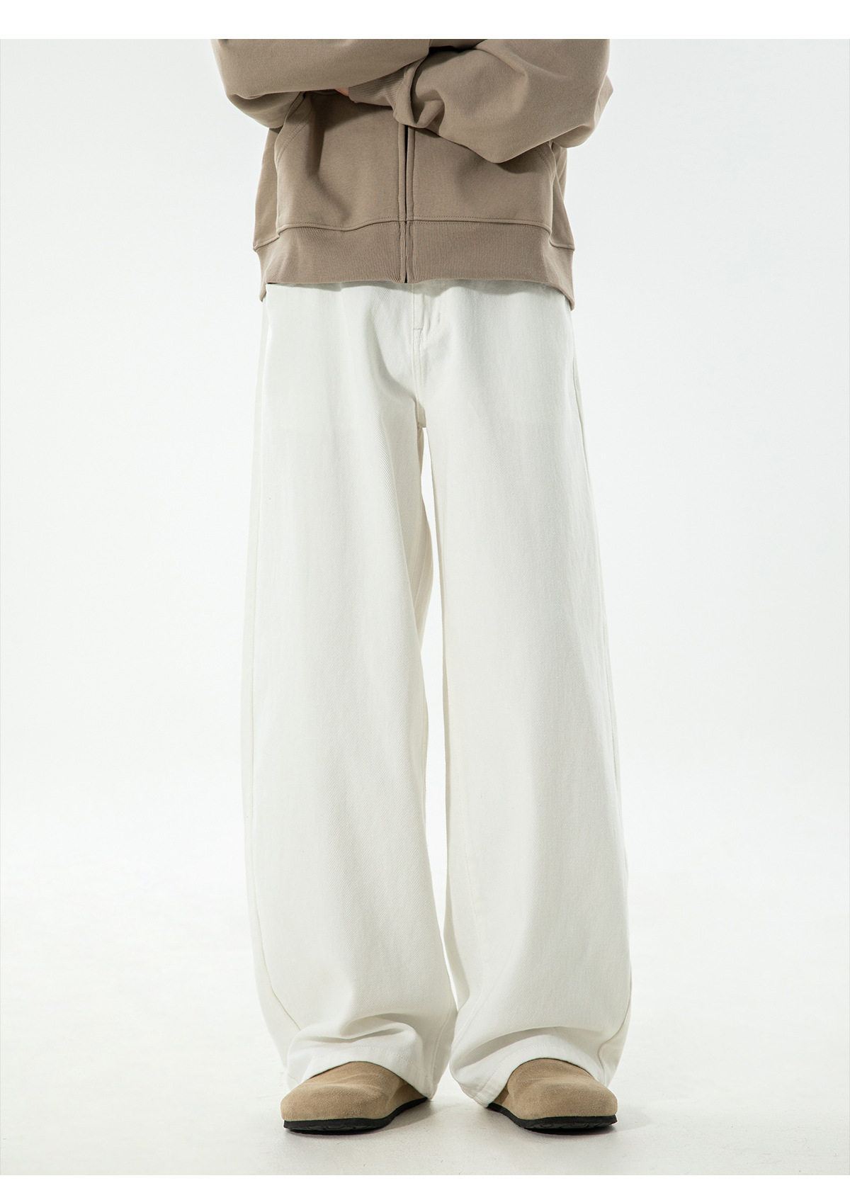 美式复古做旧水洗廓形牛仔裤男秋季新款潮牌直筒裤质感宽松长裤子详情26