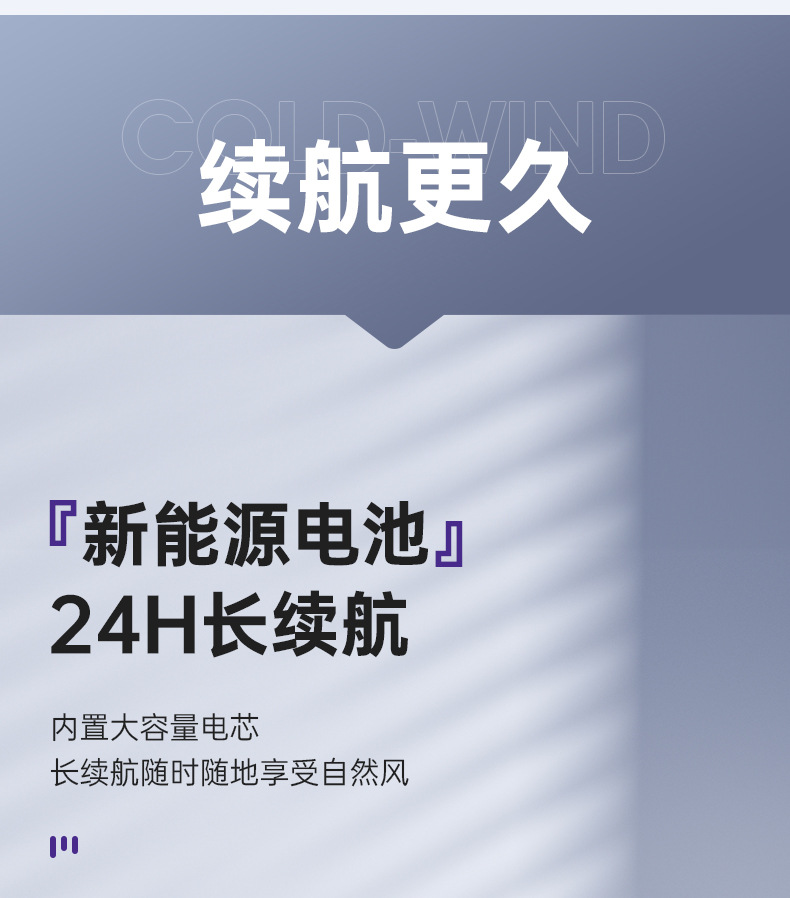 新款无叶风扇桌面风扇家用宿舍usb充电式挂壁电风扇数显循环风扇详情21