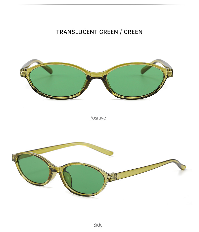 小框椭圆墨镜女高级感欧美个性穿搭太阳眼镜男防晒复古跨境太阳镜详情18