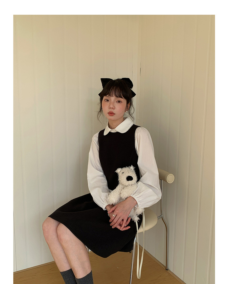 【候麦的春天】歌铭法式娃娃领衬衫春季新款复古蕾丝上衣女Y1122F详情44