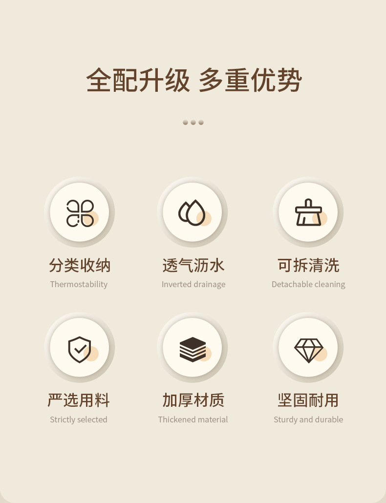 杯子收纳置物架杯架水杯茶杯厨房水杯架收纳架杯架子沥水架杯子架详情5
