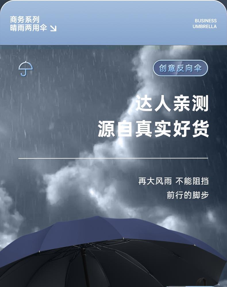 雨伞男女生大号双人折叠抗风加固暴防晒太阳伞晴雨两用防紫外线伞详情10