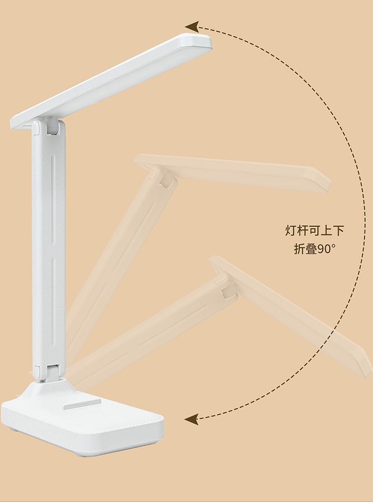Wholesale of usb charging and plugging dual-purpose LED touch eye-protecting study and bedroom reading desk lamp pic 8