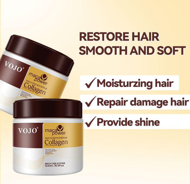 VOJO Cross-border Hair Mask Nourishing and repairing Hair care processed hair mask is a hot-selling hair care collagen product on Amazon for export pic 4