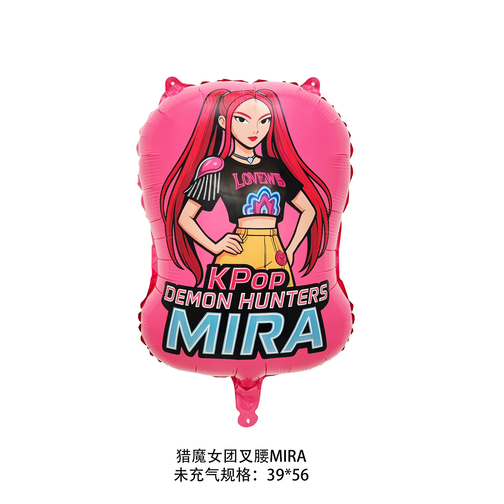KPOP DEMON HUNTERS卡通气球ZOEY RUMI MIRA动漫生日派对玩具详情5