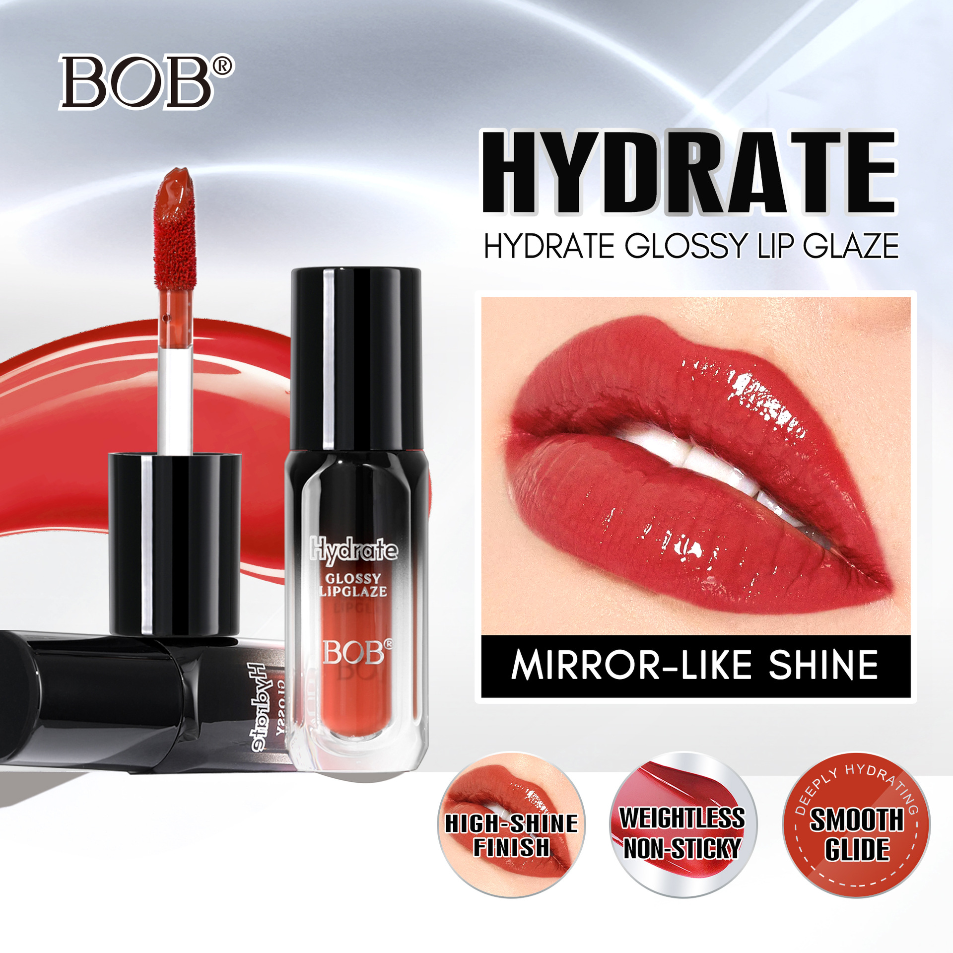 Cross-border B0B Multi-color Pearlescent Lip gloss pic 1