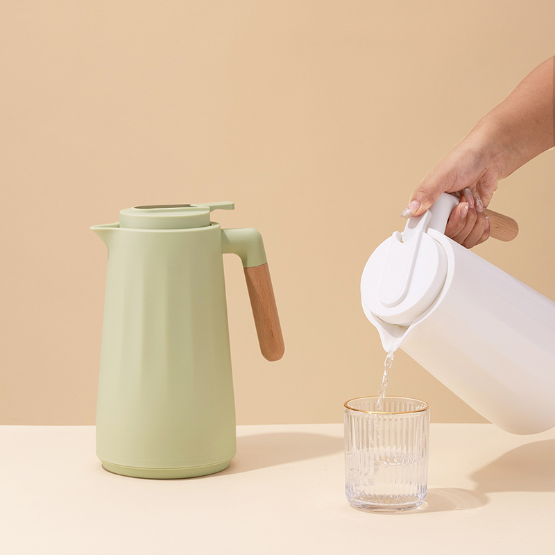 Cross-border household large-capacity thermos flask with glass inner liner, office teapot, coffee pot, thermos flask, high-quality thermos flask, efficient heat preservation and long-lasting heat pic 8