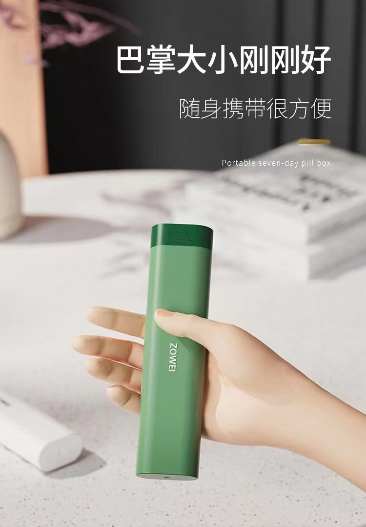 Seven-day medicine box, portable medicine box, 7-day storage box, medicine box, portable storage and repackaging box wholesale pic 4