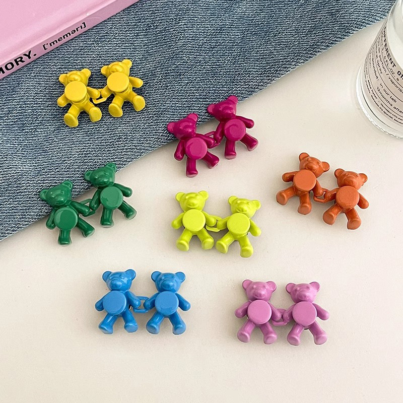 小熊收腰扣牛仔裤腰围收紧神器裤子免缝不硌肉纽扣裤腰大小调节扣详情34