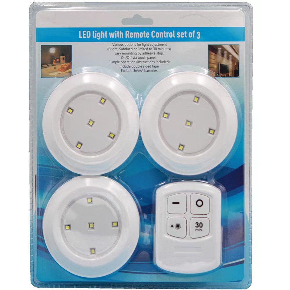 Cross-border bestsellers: COB remote control sensor pat light, bedside milk feeding light, bedroom wardrobe cabinet light, touch night light pic 16