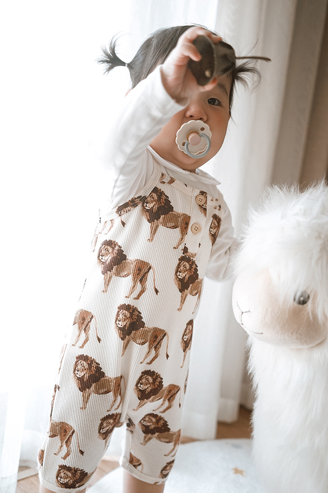 2025夏款婴儿衣服ins婴儿连体衣a类宝宝吊带哈衣爬服详情46