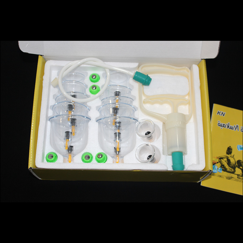 Factory direct sales of 12pcs vacuum cupping cups for export, Awen 12-cup household cupping cups, suction cupping cups wholesale pic 8
