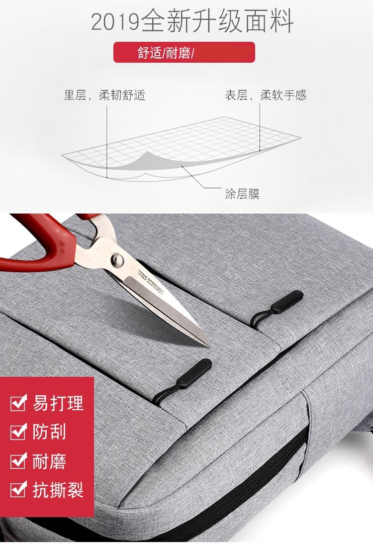 Cross-border 2026 New Business backpack, usb charging Schoolbag, travel waterproof laptop bag, backpack pic 6