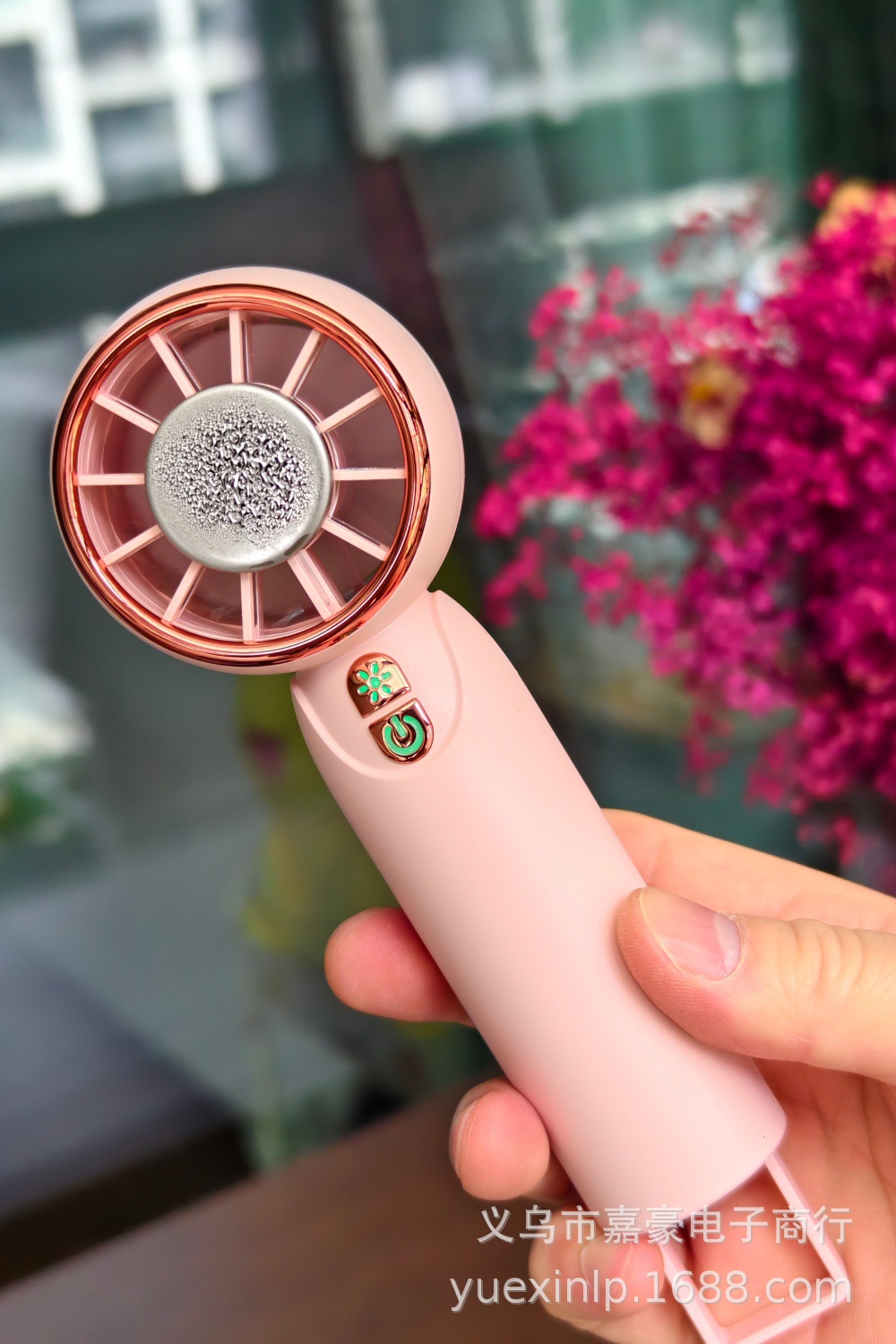 New cross-border high-speed handheld fan, desktop usb charging turbine fan, ice pack cooling pocket mini fan pic 25