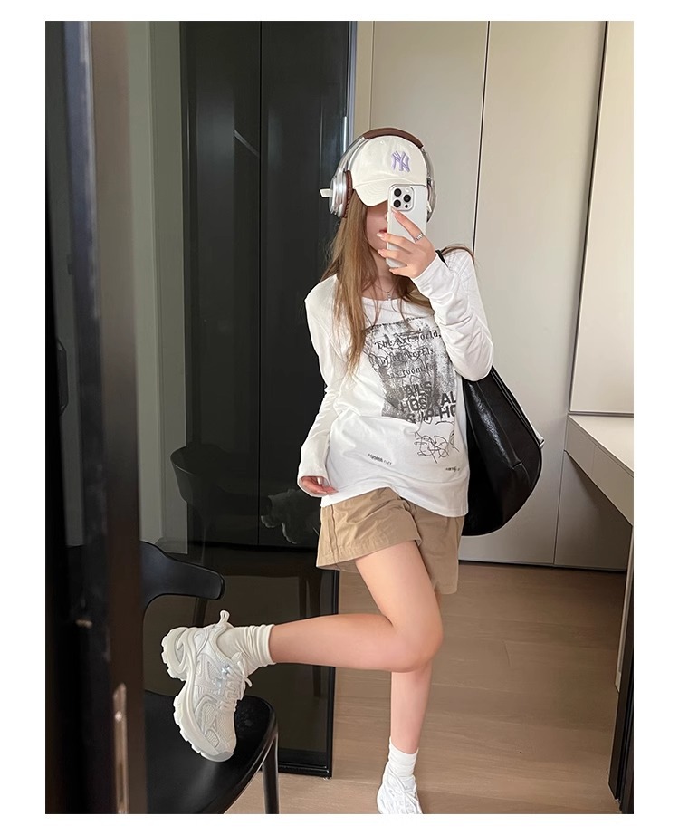 7.5cm增高哦~之可厚底增高老爹鞋女2025春季新款网面透气休闲鞋详情26