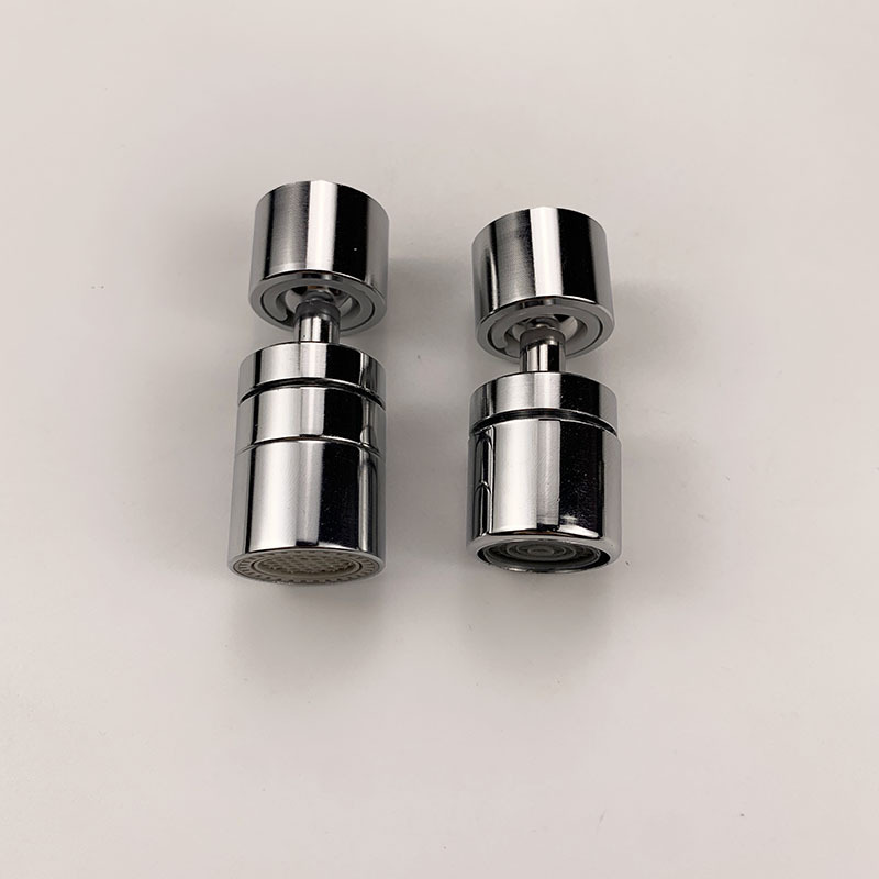 Kitchen faucet foaming device, adjustable dual water outlet, sink face, washbasin faucet, universal rotating anti-splash water outlet pic 1