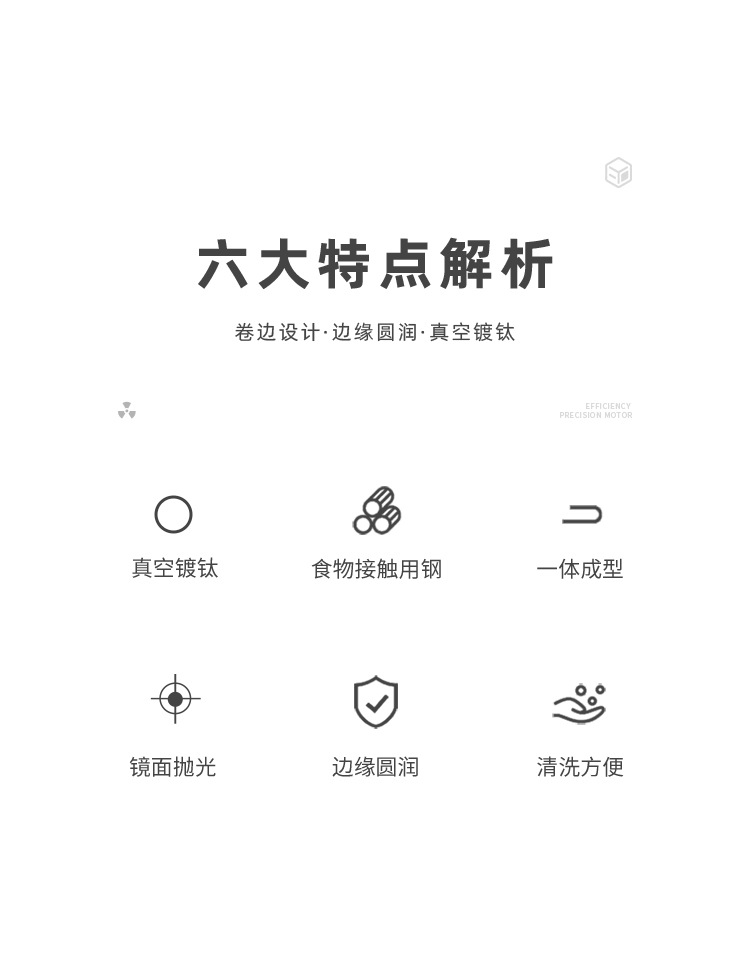 Cross-border 210 430 stainless steel graduated measuring cup set, baking coffee kitchen household four-piece measuring tool set pic 2