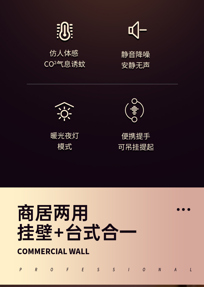 2023 Outdoor Camping lights, ambient lighting, camping lights, retro horse lanterns, gifts, USB charging tents, camp lights pic 3