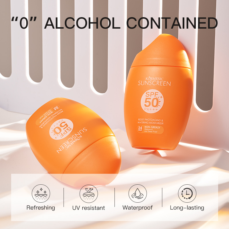 全英文防*晒霜批发Sunscreen Cream 高倍防*晒SFP100++++详情15
