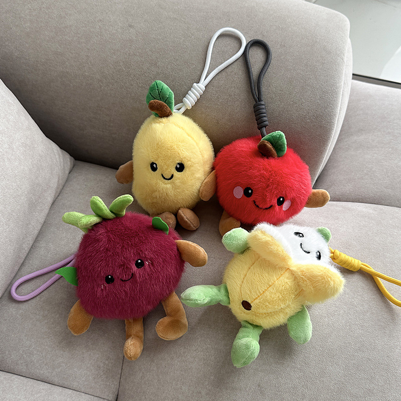Best-selling plush toy figurines, banana bags, pendants, keychains, dolls, Internet celebrities, cute and adorable fruits, mangoes pic 12