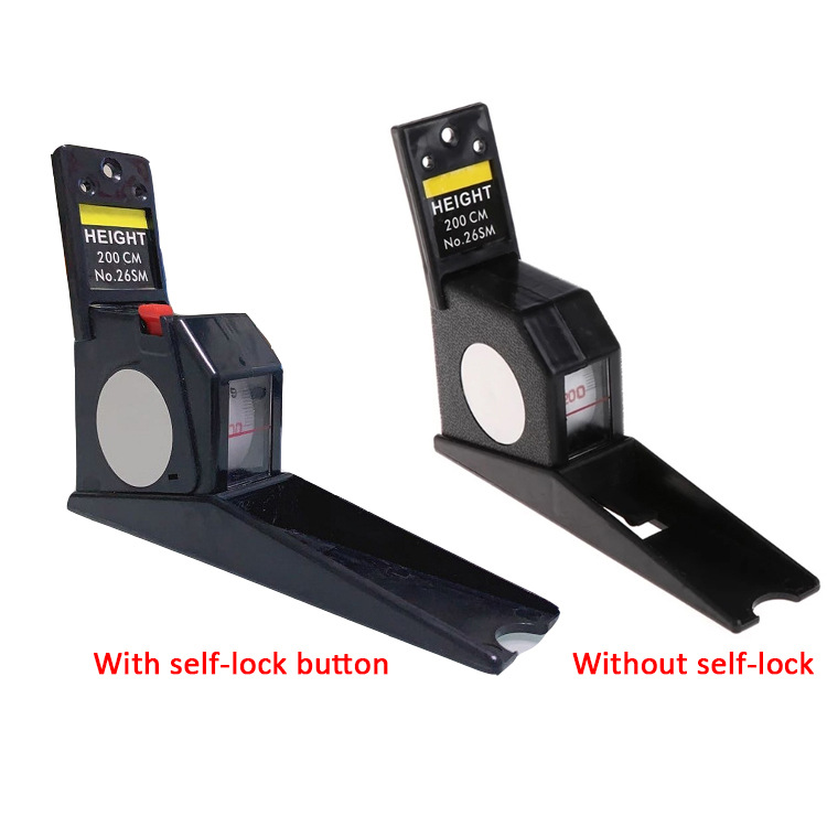 跨境专供儿童成人身高尺2m可伸缩顶头式身高测量高度尺卷尺刻度尺详情11