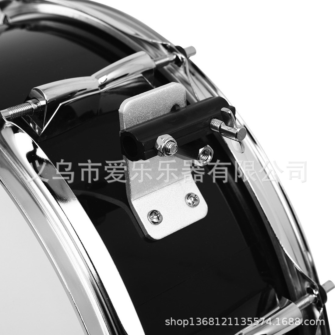 SLADE木腔小军鼓带背架不锈钢队鼓管乐队乐器14寸行进小军鼓演奏详情17
