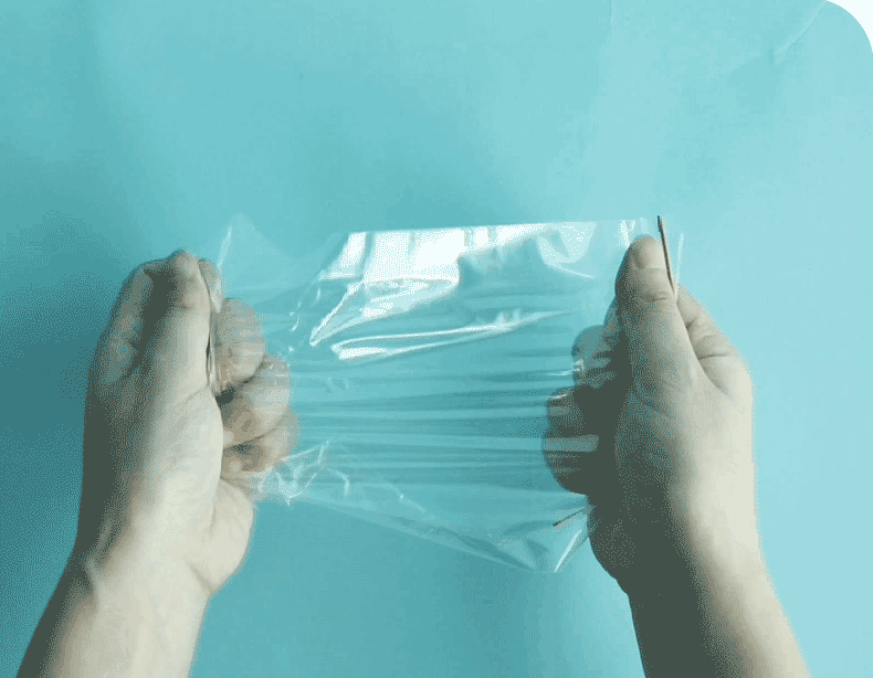 Wholesale of pe plastic tight sealed bags, food preservation jewelry sealed bags, thickened plastic-sealed transparent self-sealing bags pic 12