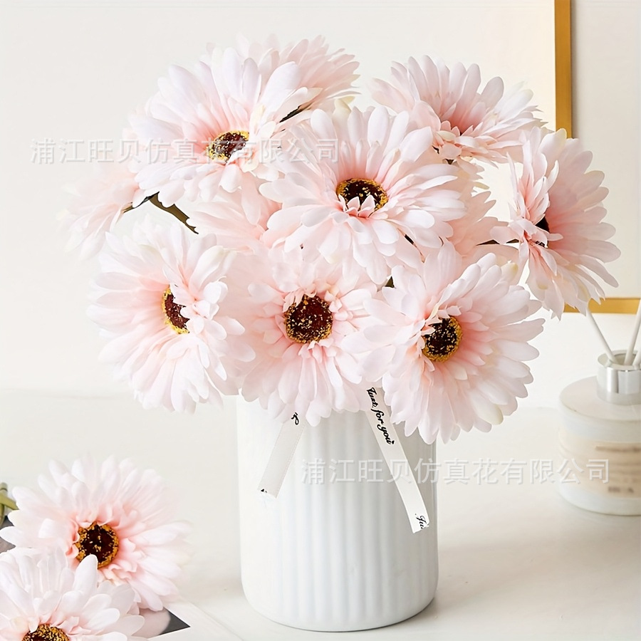 仿真花扶郎花婚庆手捧花非洲菊仿真花永生花浪漫北欧风家居装饰花详情3