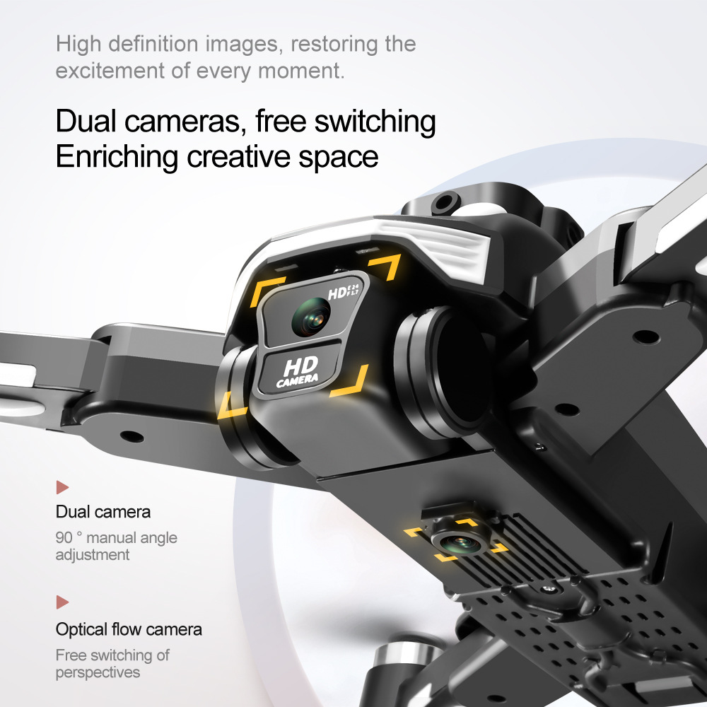 跨境新品F200无刷折叠光流避障双摄航拍四轴飞行器遥控飞机详情72