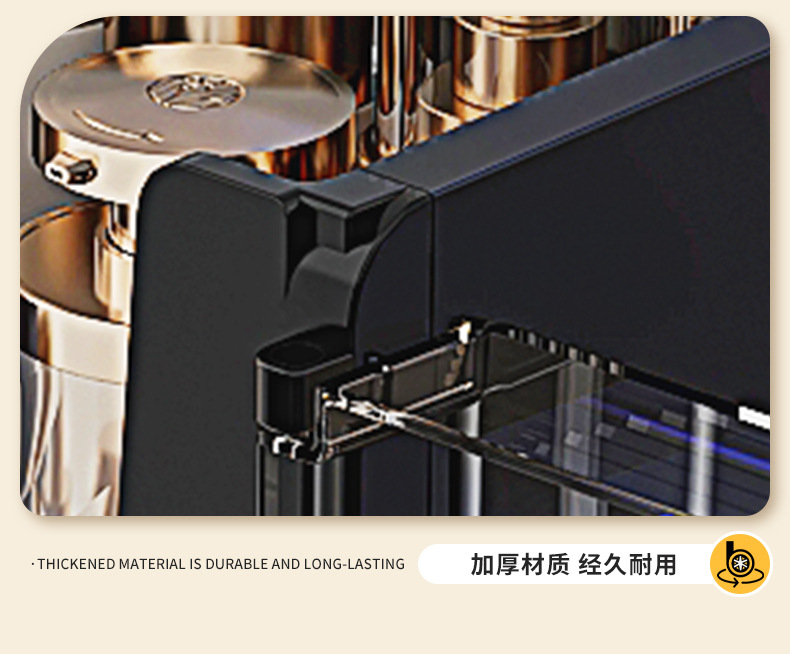 桌面化妆品收纳盒透明口红化妆刷置物架梳妆台护肤品香水收纳盒子详情19