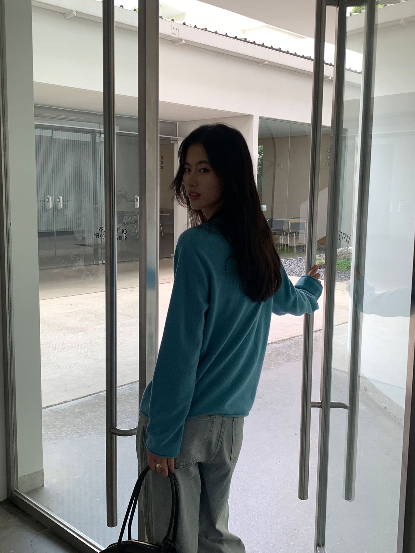 Korean-style seamless one-piece process round-neck pullover cotton and wool sweater, basic base layer for women a1183 in autumn and winter pic 86