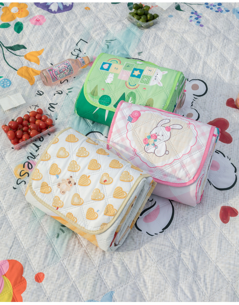 Outdoor picnic mat moisture-proof thickened and enlarged moisture-proof mat 2×2 outdoor picnic and camping beach tent waterproof mat pic 12