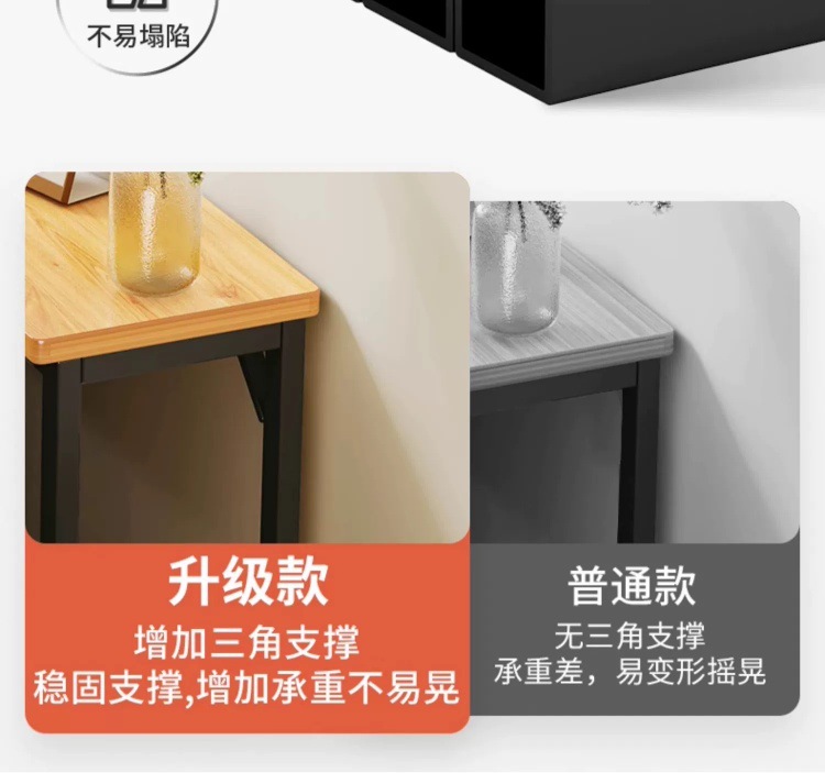床边窄桌子窄夹缝长条桌靠墙床尾桌沙发后置物架靠背柜缝隙置物柜详情8